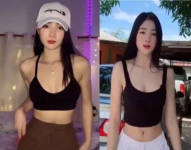 Clip của một cô gái nóng bỏng trên Tiktok được chia sẻ trên internet