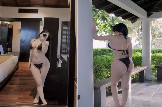 Gần gũi nàng sugar baby da trắng đầy cảm hứng